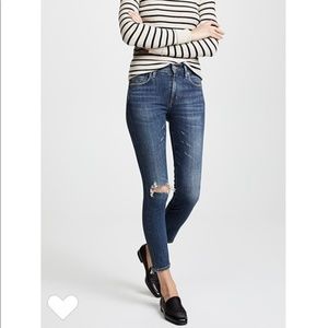 Shopbop Agolde Sophie High Rise Skinny Crop Size25